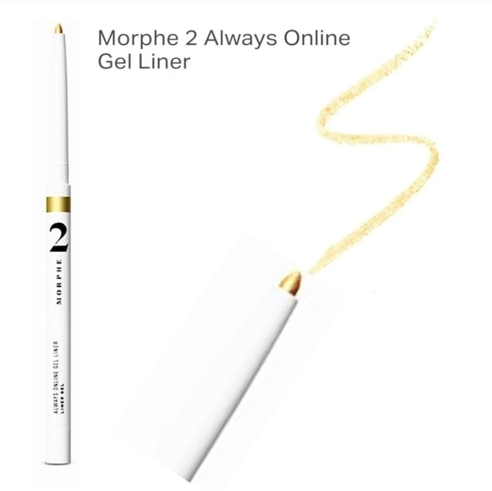 MORPHE 2 Always Online Gel Liner in "Gold Rush", NEW.